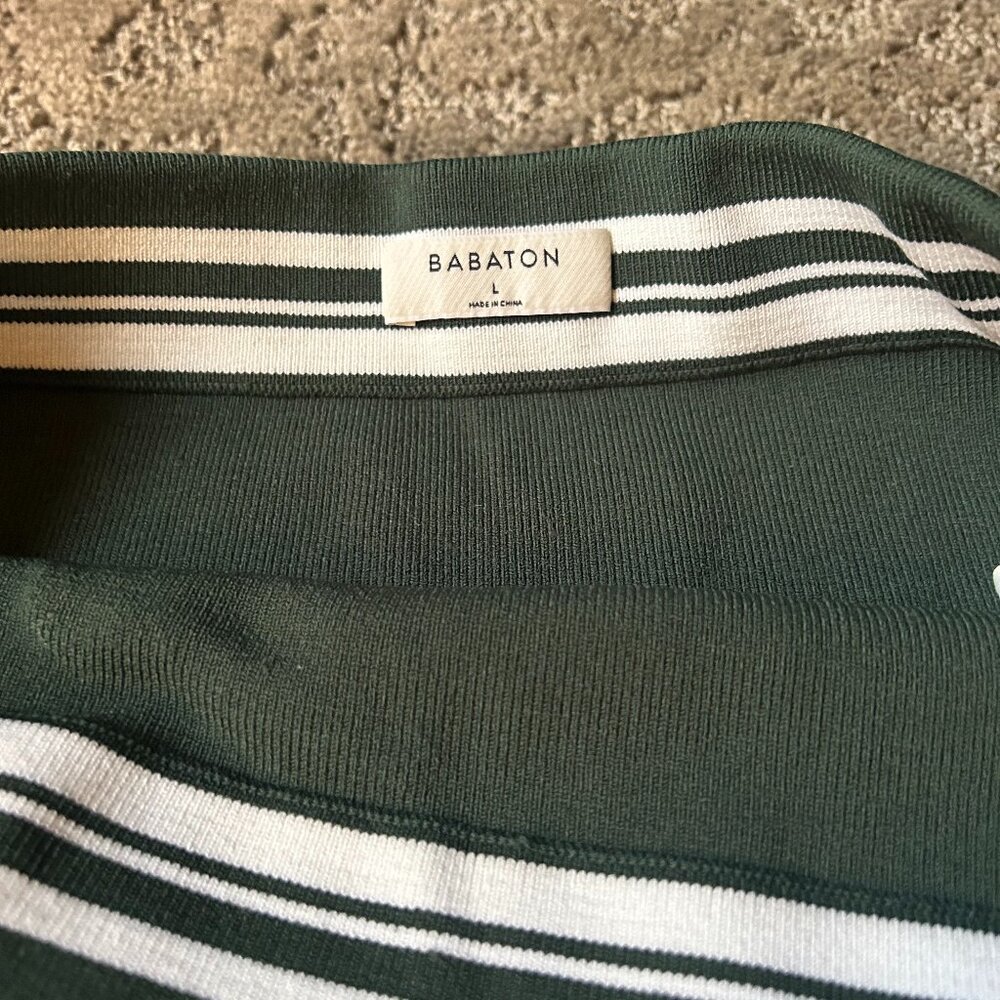 Babaton Green Pencil Skirt